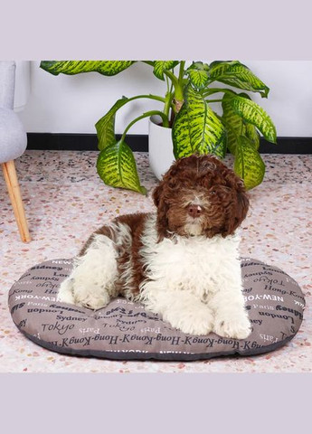 RELAX 78/8C.CITIES BROWN Подушка, бавовна Ferplast (335587417)