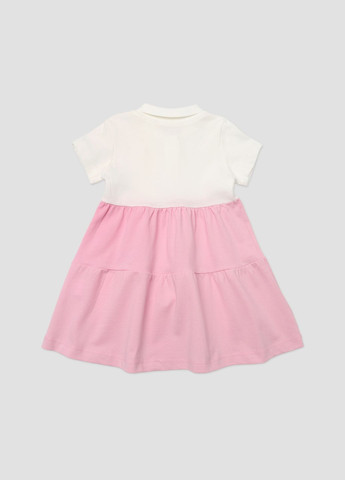 Розовое платье для девочки цвет розовый цб-00276056 Yuki (329296193)