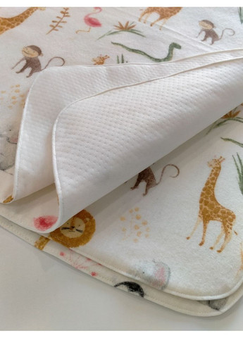 Теплі непромокальні пелюшки на трикотажній мембрані, розмір 43*52 No Brand (371916542)