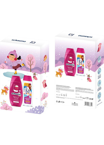 Набор & Schauma Kids girl. For Children's Hair & Skin Шампунь 250 мл + Гель для душа 250 мл Fa 4015100863321 (328309065)