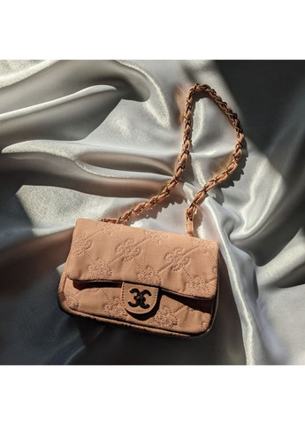 Женская классическая сумочка кросс боди розового цвета No Brand (362588093)