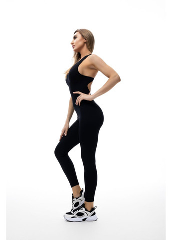 Комбінезон жіночий спортивний KLEO чорний 345576 U:na чорний