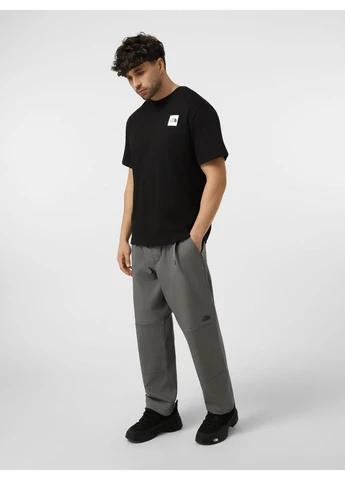 Чорна стильна літня футболка чорна з коротким рукавом The North Face
