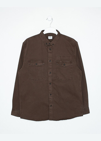 Светло-коричневая рубашка Celio