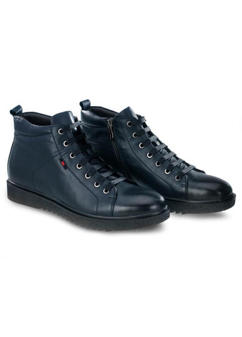 Темно-синие зимние ботинки 7194136 цвет тёмно-синий Carlo Delari