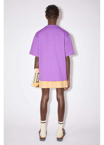 Фиолетовая футболка Acne Studios