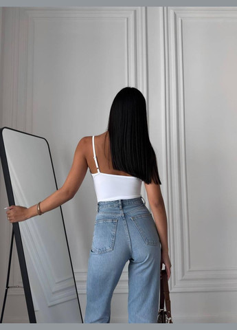 Боді жіноче - однотон, майка Чорний 42-44 JUGO STYLE H № 369 (338800192)