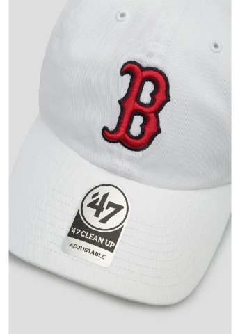 Кепка Clean Up Red Sox White B-Rgw02Gws-Wh 47 Brand (399381382)