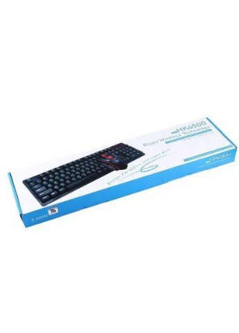 Бездротова клавіатура і миша KEYBOARD HK-6500 UKC (335834570)
