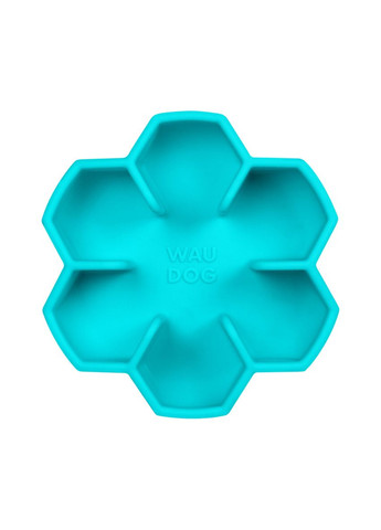 Миска для медленного питания Silicone, 750 мл, голубой WAUDOG (323205405)