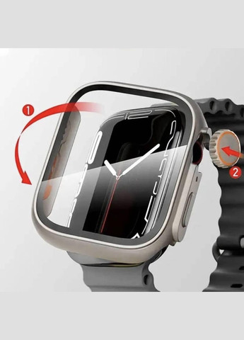 Захисний чохол із захисним склом 3 для Apple Watch у стилі Ultra CHOICE (317297415)