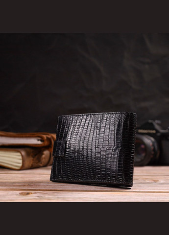 Интересный мужской бумажник из натуральной фактурной кожи 21789 Canpellini (298570773)