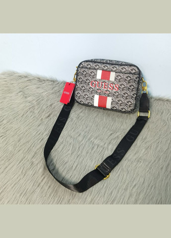 Жіноча сумка Guess VG797023 прямокутна крос-боді сіра No Brand (322870763)