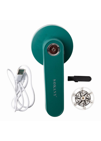 Машинка для видалення ковтунців SK-878 акумуляторна 5W Sokany (370802389)