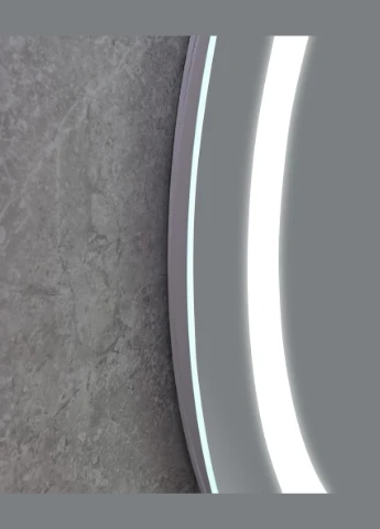 Круглое зеркало PLAIN MC03-60 с LED Touch, Anti-fog, диммером и регулировкой яркости (MI6662) Mixxus (399009092)