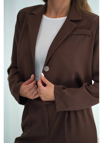 Брючный костюм двойка с укороченным пиджаком MonCher (353689661)