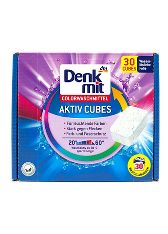 Таблетки для прання кольорових речей (30 прань) Denkmit (293170797)