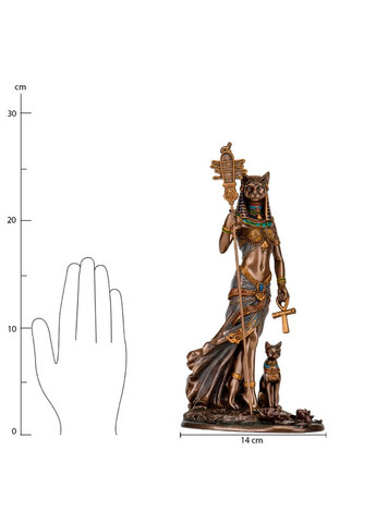 Статуетка Бастет єгипетська богиня, 31 см VERONESE ELISEY (366889286)