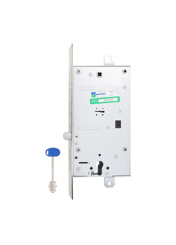 Art. 54797L8B00CS3Z MATIC Замок 4-риг з засувкою і допом замком під євроциліндр 5кл + 2 монтажних ключа (60mm) Mottura (322520069)