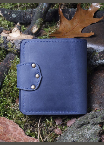 Гаманець Вестерн S Дерево життя шкіра Crazy hours Синій Turtle (302660110)