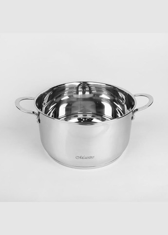Каструля нержавійка з кришкою 18 см, 2 л (MR-3510-18) Maestro (334713050)