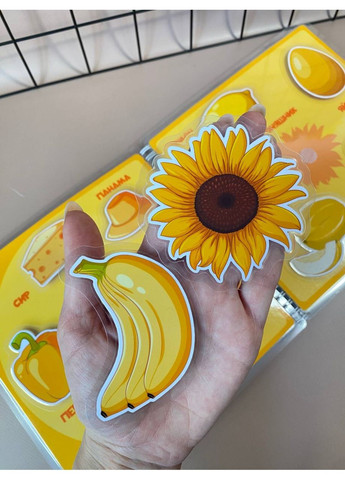 Книжечка на липучках «Цвета» No Brand (370952809)