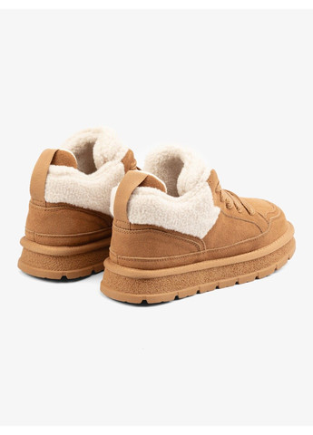 Зимние женские ботинки на низком ходу 1100690 Buts из натуральной замши