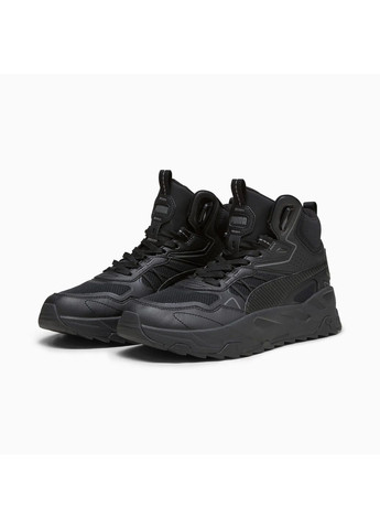 Черные кроссовки мужские trinity lite mid black 395302-01 Puma