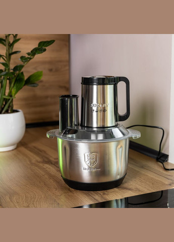 Чопер измельчитель 600 Вт 6 лезвий с чашей на 2,5 литра мясорубка SK-06035 Sokany (371236605)