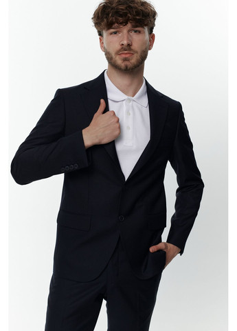 Темно-синий демисезонный костюм NAVI