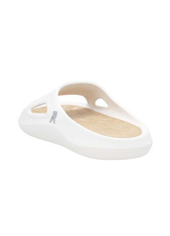 Белые шлепанцы Rieker