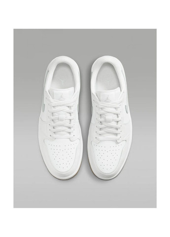 Белые всесезонные кроссовки унисекс air 1 low g white Air Jordan