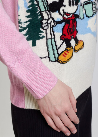 Комбинированный зимний свитер MC2 Saint Barth