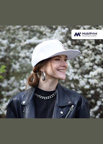 Кепка Snapback Доктор Зойдберг Футурама Білий (9276-2029-WT) MobiPrint (292866164)