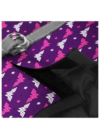 Шлей для собак Clothes с QR паспортом "Чудо-женщина фиолет" S1 (1011-4008) WAUDOG Clothes з QR паспортом &quot;Диво-жінка фіолет&quot; S1 (366482563)