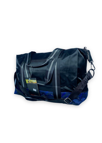 Дорожня універсальна сумка 25 л 1 відділ додаткові кишені нейлон розмір: 45*35*15 см чорносиній Feifanlituo (286421484)