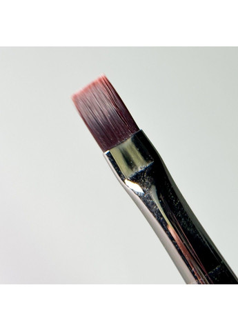 Пензлик для гелю плаский 5 мм Сірий Loya (365783421)