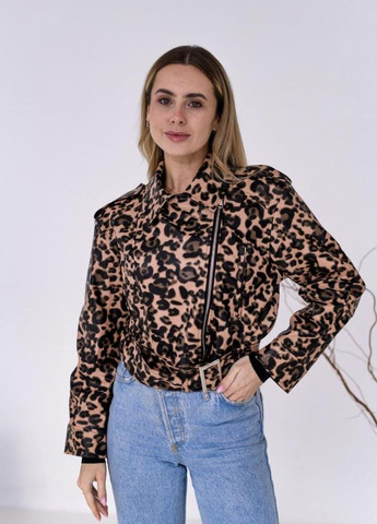 Комбінована демісезонна жіноча косуха стильна модна весна осінь стиль українське виробницвто No Brand