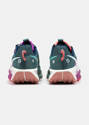 Кросівки жіночі Nike Pegasus Trail 5 green purple | Найк Пегасус Треіл 5 зелені фіолетові No Brand зелені всесезони (315006236)