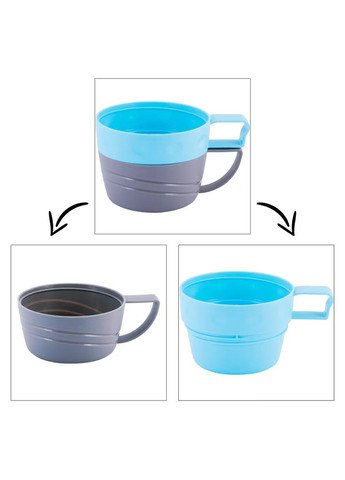 Термос 1000мл пластиковий зі скляною колбою KM-2080 Kamille (342117506)