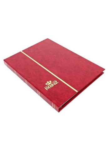 Альбом для марок Prinz - клясер 16 сторінок A5 - чорні сторінки Safe (389970101)