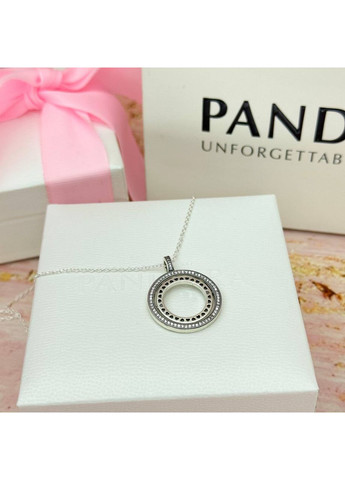 Срібне намисто Пандора з фірмовим логотипом 397410CZ Kabluchka (355462795)