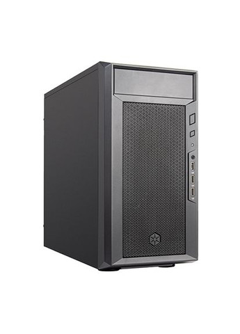 SilverStone Корпус FARA FA311B, без БП, 2xUSB3.0, 1xUSB2.0, Steel Side Panel, mATX, Black Silver Stone (314974496)