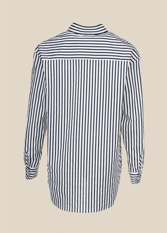 Синяя повседневный рубашка LAWA