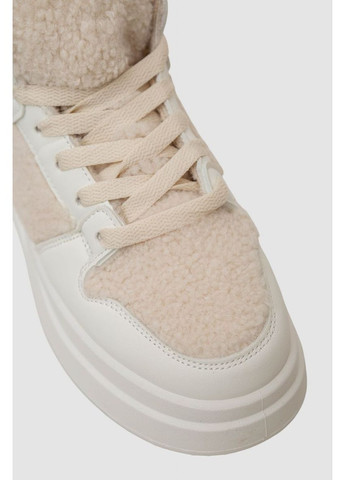 Кроссовки женские зимние на меху хайтопы Sport Line белые демисезоны (367179762)