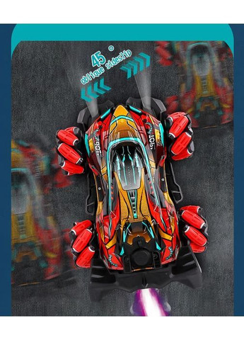 Машинка на радиоуправлении + перчатка для управления трюковая дрифт, 360°, свет, звук, пускает пар No Brand Perfect (368832005)