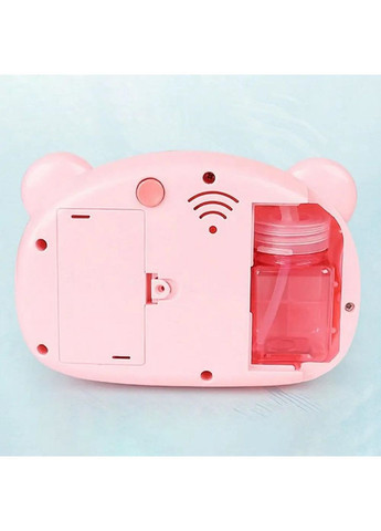 Детская игрушка фотоаппарат генератор мыльных пузырей с музыкальными световыми эффектами 9х7х13.5 см (476761-Prob) Свинка Unbranded (290663818)