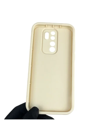 Чохол силіконовий оригінальний Soft Touch з 3D принтом чарівна мінні маус для Redmi Note 8 Pro молочний (Повний захист камери) Xiaomi (378978441)