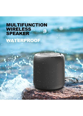 Портативная Bluetooth колонка ROCKIA F11 водонепроницаемая, Stereo 2.0, Bluetooth, встроенный микрофон, до 30 м, ручка No Brand (366408783)