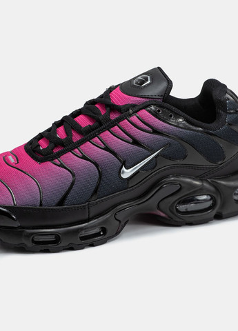 Рожеві Осінні кросівки чоловічі і жіночі nike air max tn plus pink black | найк аір макс тн плюс рожеві чорні No Brand